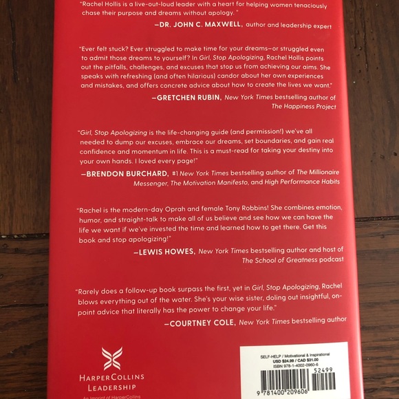 Girl, stop apologizing - book - Picture 2 of 3